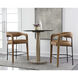 Mavia 35.5 inch Ludlow Sesame Leather Counter Stool